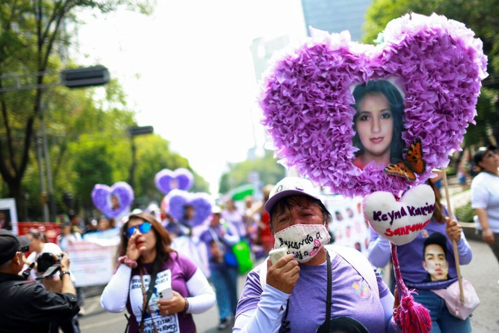 Relatives of Mexico’s disappeared hold Mother’s Day protest ahead of World Cup
