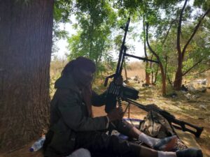 Boko Haram terrorist allegedly surrenders RPG launcher, bomb to Nigerian troops