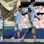 Argentine fans weep following brutal losss and failure to defend title
